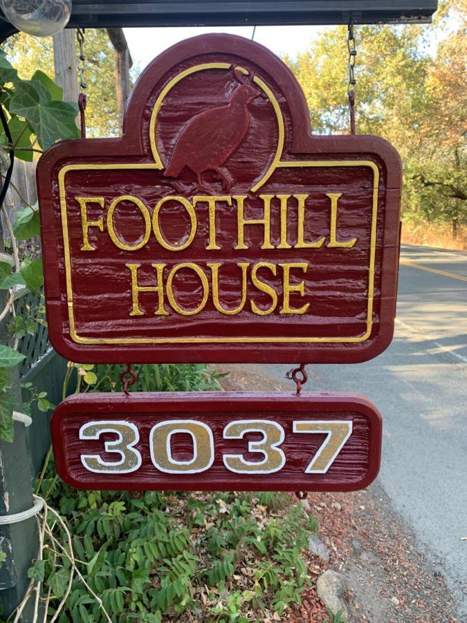 Foothill House Acomodação com café da manhã Calistoga Exterior foto